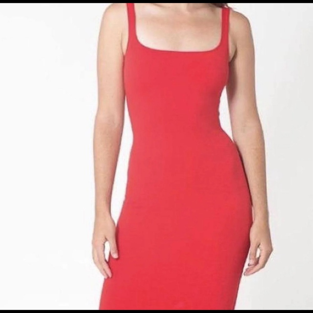 American Apparel bodycon midi dress